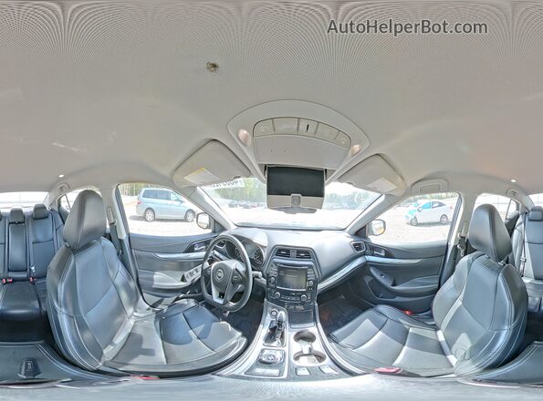 1N4AA6AV2KC371022 2019 NISSAN MAXIMA Blue 360 interior view