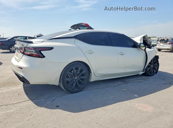 1N4AA6AV2KC382229 2019 NISSAN MAXIMA Белый Задняя правая четверть