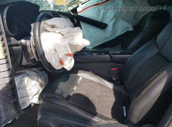 1N4AA6AV2KC382229 2019 NISSAN MAXIMA Белый Вид салона спереди