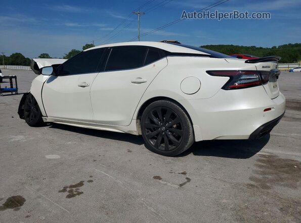1N4AA6AV2KC382229 2019 NISSAN MAXIMA Белый Задняя левая четверть