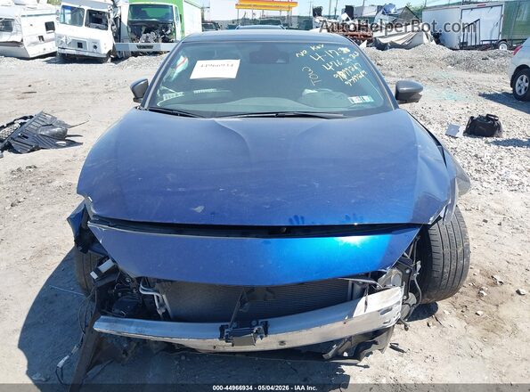 1N4AA6AV4KC381924 2019 NISSAN MAXIMA Blue Widok deski rozdzielczej