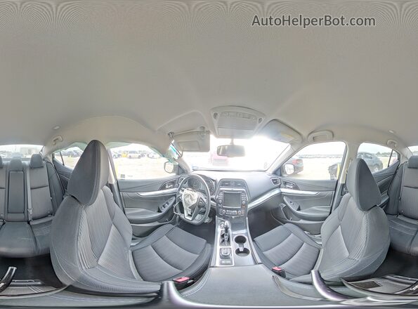 1N4AA6AV5KC361424 2019 NISSAN MAXIMA White Панорамний вид салону 360°