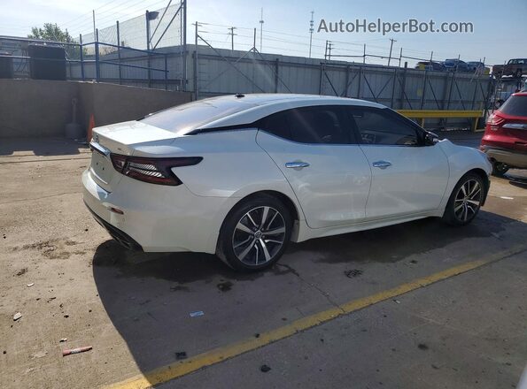 1N4AA6AV5KC363576 2019 NISSAN MAXIMA White Rear right
