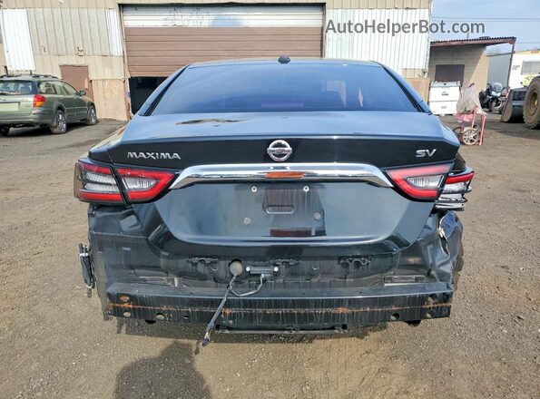 1N4AA6CV2NC503553 2022 NISSAN MAXIMA Черный Вид сзади