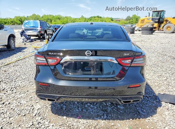 1N4AA6CV4MC503147 2021 NISSAN MAXIMA Black Widok z tyłu