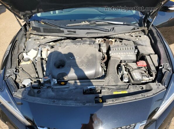 1N4AA6CV5LC363897 2020 NISSAN MAXIMA Black Widok wnętrza z tyłu
