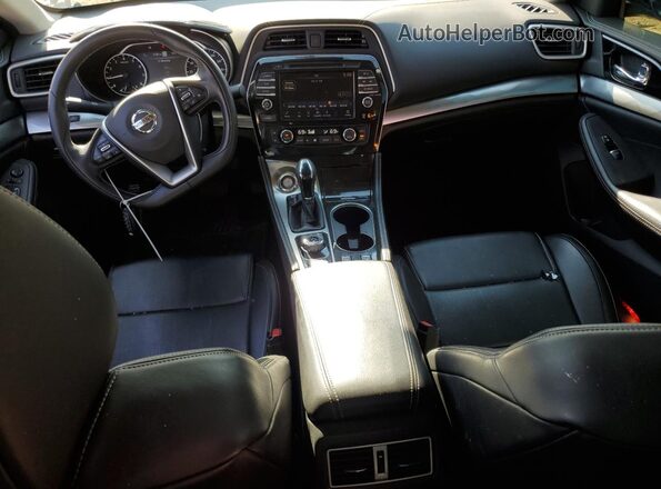 1N4AA6CV5LC363897 2020 NISSAN MAXIMA Black Widok deski rozdzielczej