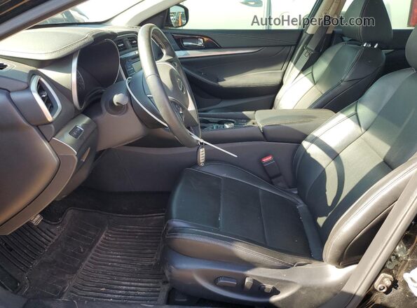 1N4AA6CV5LC363897 2020 NISSAN MAXIMA Black Widok wnętrza z przodu