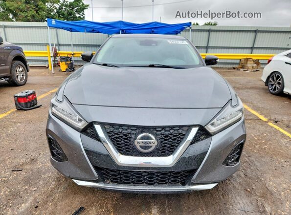 1N4AA6CV8LC376871 2020 NISSAN MAXIMA Gray Front view