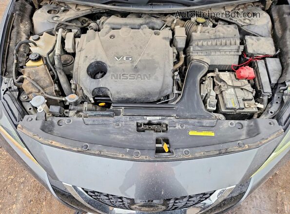 1N4AA6CV8LC376871 2020 NISSAN MAXIMA Gray Rear interior view