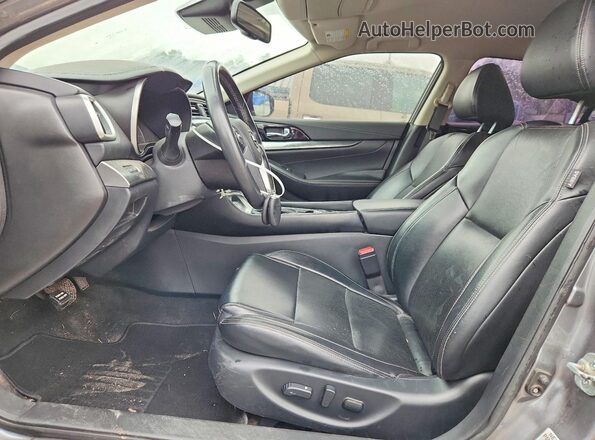 1N4AA6CV8LC376871 2020 NISSAN MAXIMA Gray Front interior view