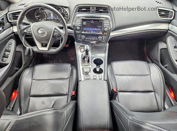 1N4AA6CV8LC376871 2020 NISSAN MAXIMA Gray Dashboard view