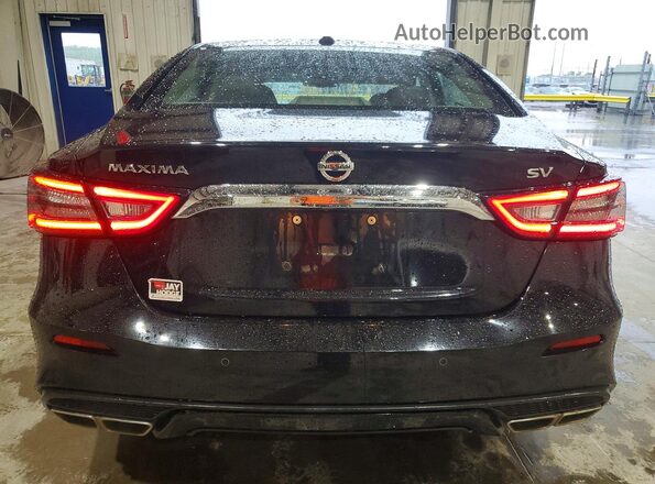 1N4AA6CV9MC515200 2021 NISSAN MAXIMA Черный Вид сзади
