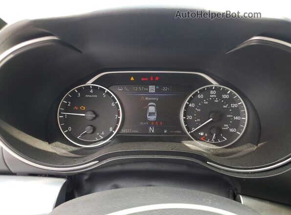 1N4AA6CVXPC511516 2023 NISSAN MAXIMA Серый Вид щитка приборов