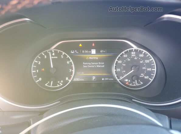 1N4AA6EV2PC513712 2023 NISSAN MAXIMA Gray Widok zestawu wskaźników