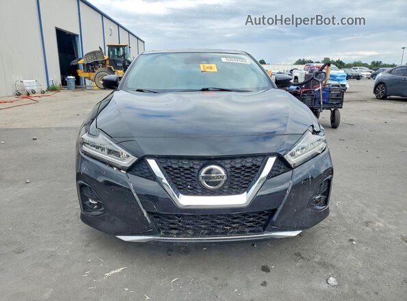 1N4AA6EV8LC368301 2020 NISSAN MAXIMA Black Դիմացի տեսք