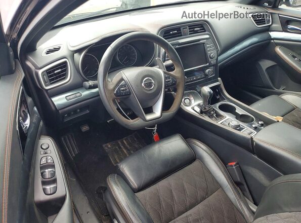 1N4AA6EV8LC368301 2020 NISSAN MAXIMA Black Առջևի վահանակի տեսք