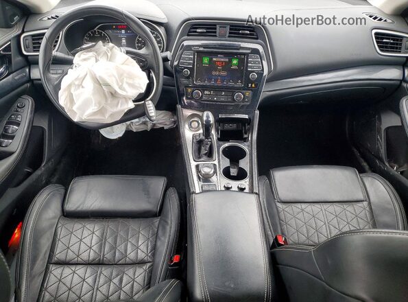 1N4AA6FV0MC501925 2021 NISSAN MAXIMA Белый Вид панели приборов