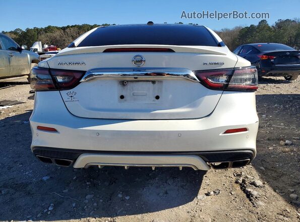 1N4AA6FV2LC373928 2020 NISSAN MAXIMA PLATINUM Белый Вид сзади
