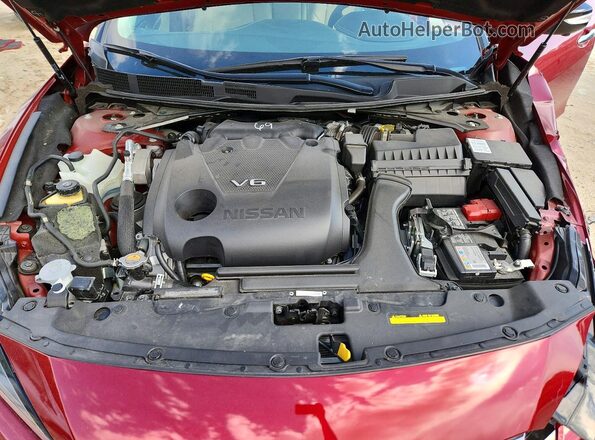 1N4AA6FV3PC513104 2023 NISSAN MAXIMA Red Vista interior trasera