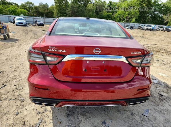1N4AA6FV3PC513104 2023 NISSAN MAXIMA Red Vista trasera