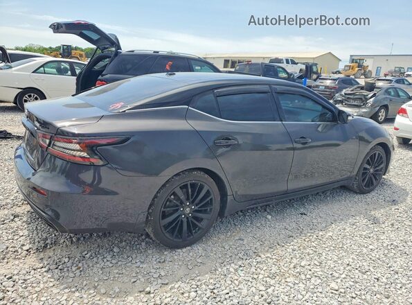 1N4AA6FV6MC505381 2021 NISSAN MAXIMA Серый Задняя правая четверть