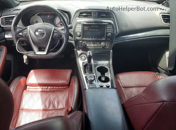 1N4AA6FV6MC505381 2021 NISSAN MAXIMA Серый Вид панели приборов