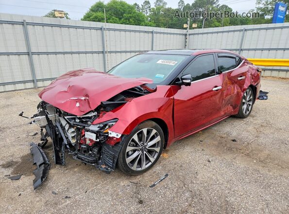 1N4AA6FV6PC503988 2023 NISSAN MAXIMA Красный Передняя левая четверть