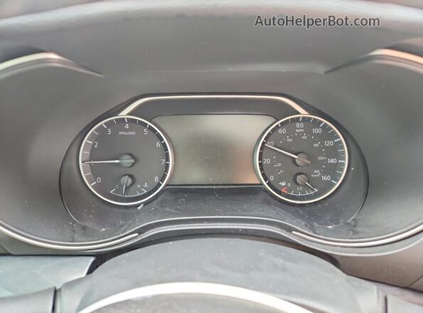 1N4AA6FV6PC503988 2023 NISSAN MAXIMA Красный Вид щитка приборов