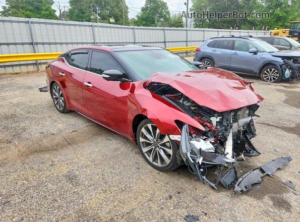 1N4AA6FV6PC503988 2023 NISSAN MAXIMA Красный Передняя правая четверть
