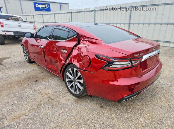 1N4AA6FV6PC503988 2023 NISSAN MAXIMA Красный Задняя левая четверть