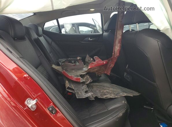 1N4AA6FV7PC508231 2023 NISSAN MAXIMA Red Вид задніх сидінь