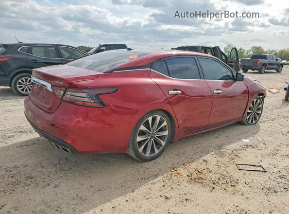 1N4AA6FV7PC508231 2023 NISSAN MAXIMA Red Задня права чверть
