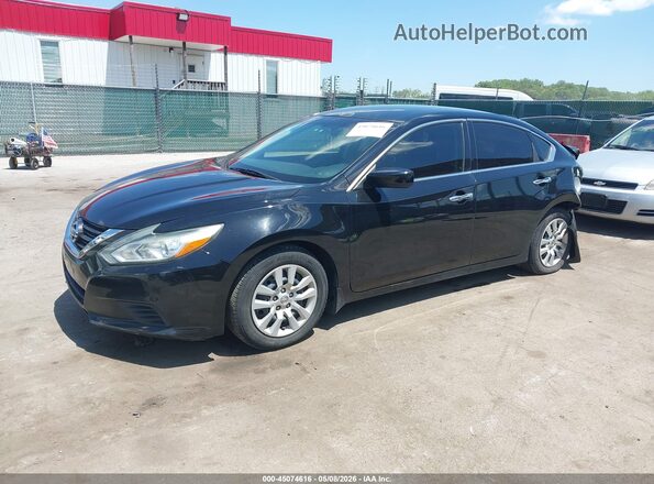 1N4AL3AP0GC110229 2016 NISSAN ALTIMA Black Przód lewy