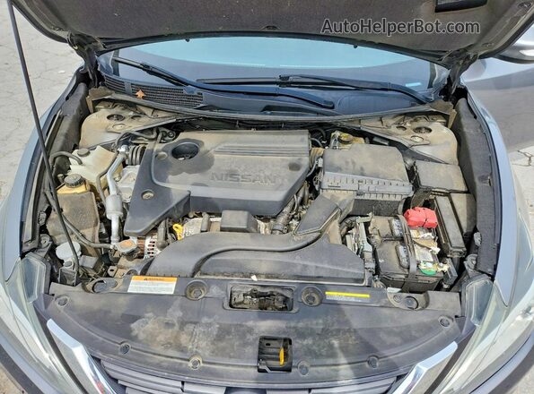 1N4AL3AP0GC179485 2016 NISSAN ALTIMA Серый Вид задней части салона