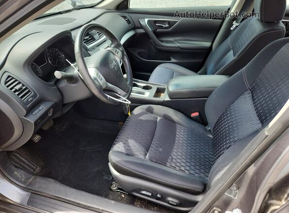 1N4AL3AP0GC179485 2016 NISSAN ALTIMA Серый Вид салона спереди