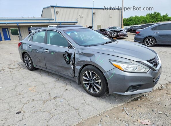 1N4AL3AP0GC179485 2016 NISSAN ALTIMA Серый Передняя правая четверть