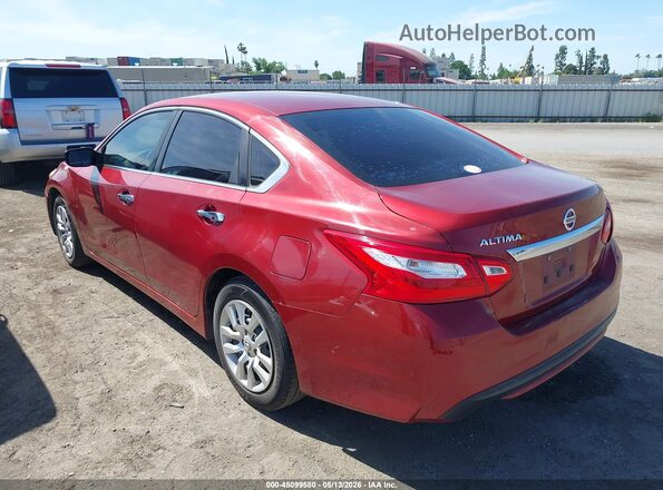 1N4AL3AP0GN326800 2016 NISSAN ALTIMA Red უკანა მარცხენა