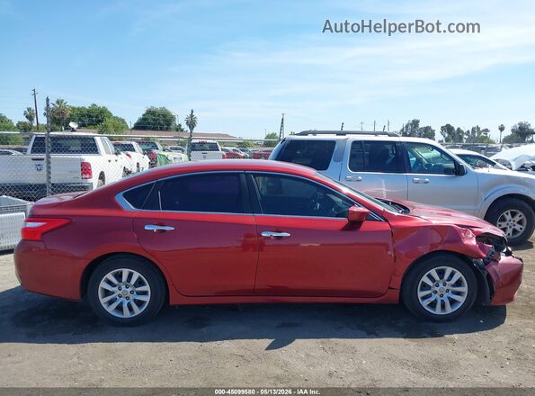 1N4AL3AP0GN326800 2016 NISSAN ALTIMA Red უკანა სალონის ხედი