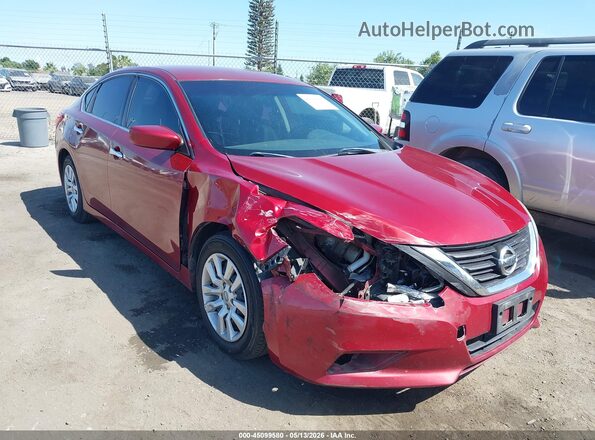 1N4AL3AP0GN326800 2016 NISSAN ALTIMA Red წინა მარჯვენა