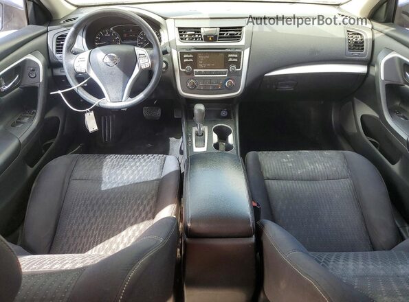1N4AL3AP0HC140073 2017 NISSAN ALTIMA Серый Вид панели приборов