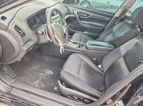 1N4AL3AP0HC150148 2017 NISSAN ALTIMA Черный Вид салона спереди