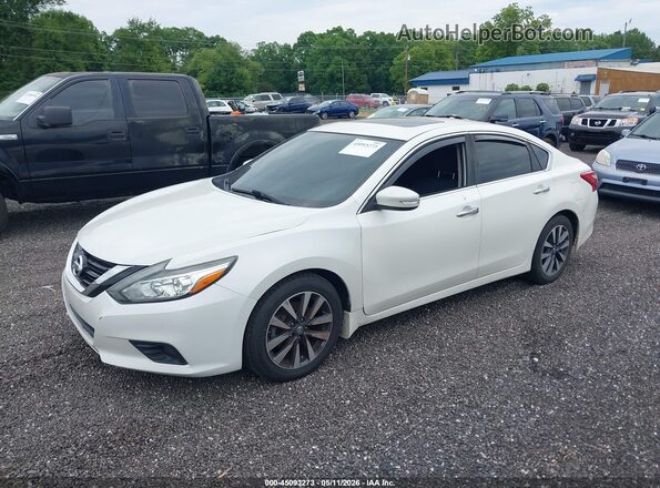 1N4AL3AP0HC487693 2017 NISSAN ALTIMA White Առջևի ձախ երեք քառորդ տեսարան