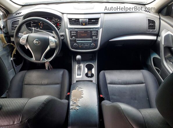 1N4AL3AP0HC497463 2017 NISSAN ALTIMA White Вид панелі приладів