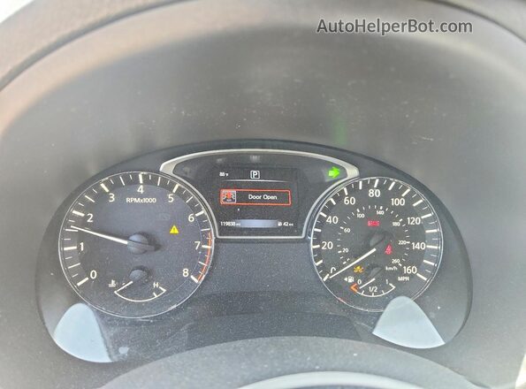 1N4AL3AP0JC234055 2018 NISSAN ALTIMA Black Vista del cuadro de instrumentos