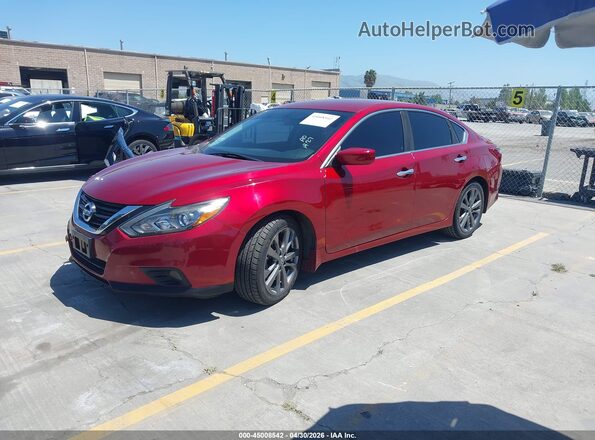 1N4AL3AP0JC284230 2018 NISSAN ALTIMA Red Vista tres cuartos delantera izquierda
