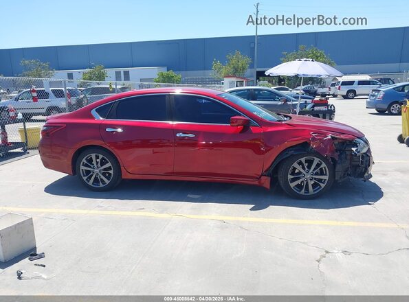 1N4AL3AP0JC284230 2018 NISSAN ALTIMA Red Vista interior trasera