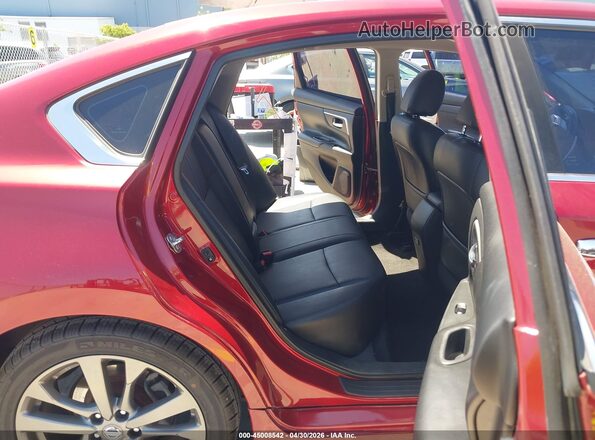 1N4AL3AP0JC284230 2018 NISSAN ALTIMA Red Vista de la etiqueta del VIN