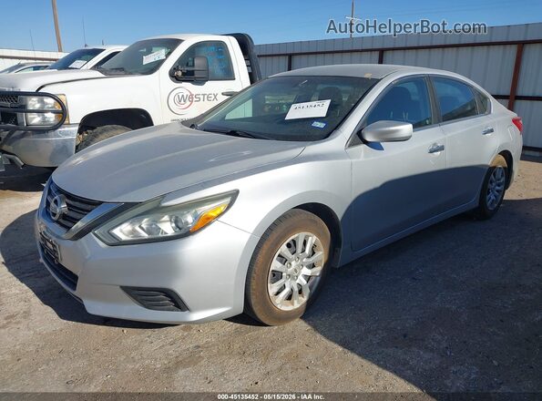 1N4AL3AP1GC137441 2016 NISSAN ALTIMA Серебряный Передняя левая четверть