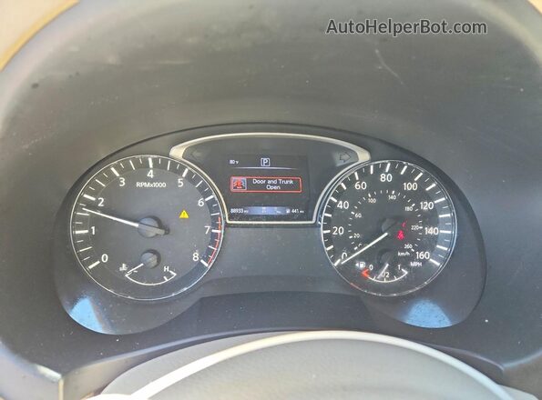 1N4AL3AP1GC268126 2016 NISSAN ALTIMA Серый Вид щитка приборов